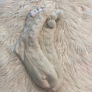 SOMA Chunky Woven Cabin Sock brand new color Ivory see photos